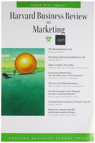 Book cover of Harvard Business Review On Marketing by Harvard Business Review (Compiler)