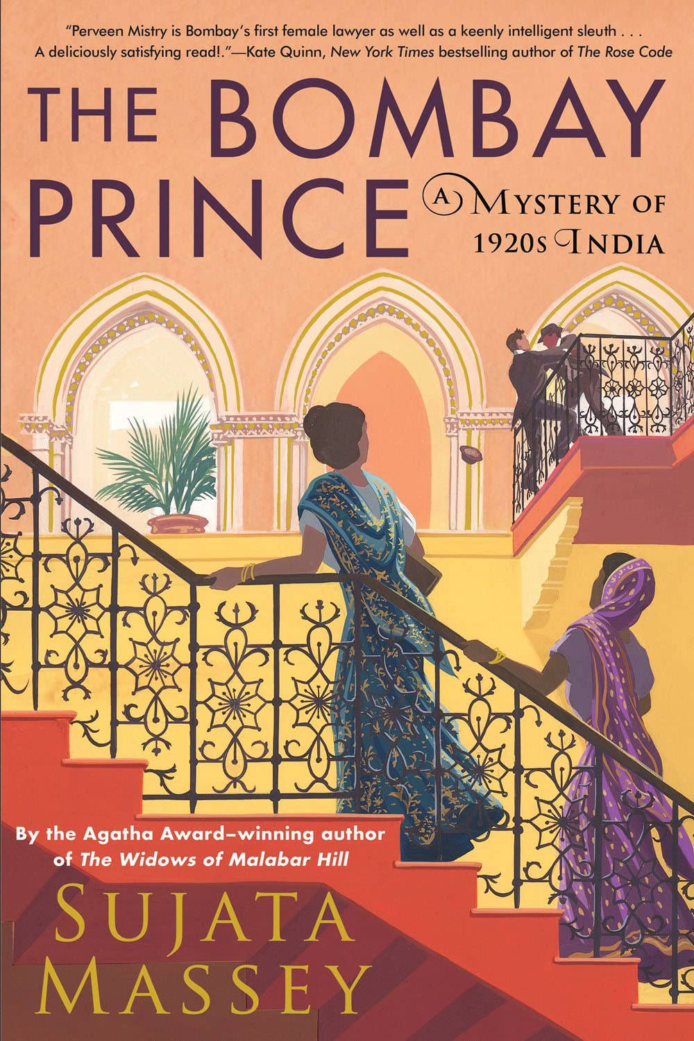 Book cover of The Bombay Prince by Sujata Massey