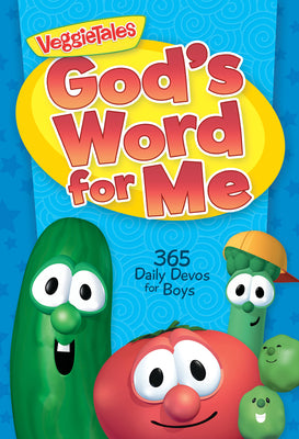 Book cover of God's Word For Me: 365 Daily Devos For Boys by VeggieTales