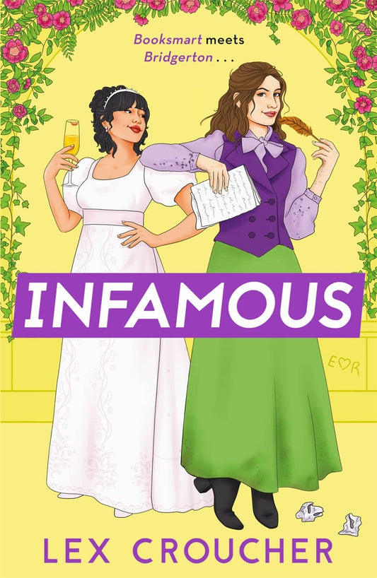 Book cover of Infamous by Lex Croucher