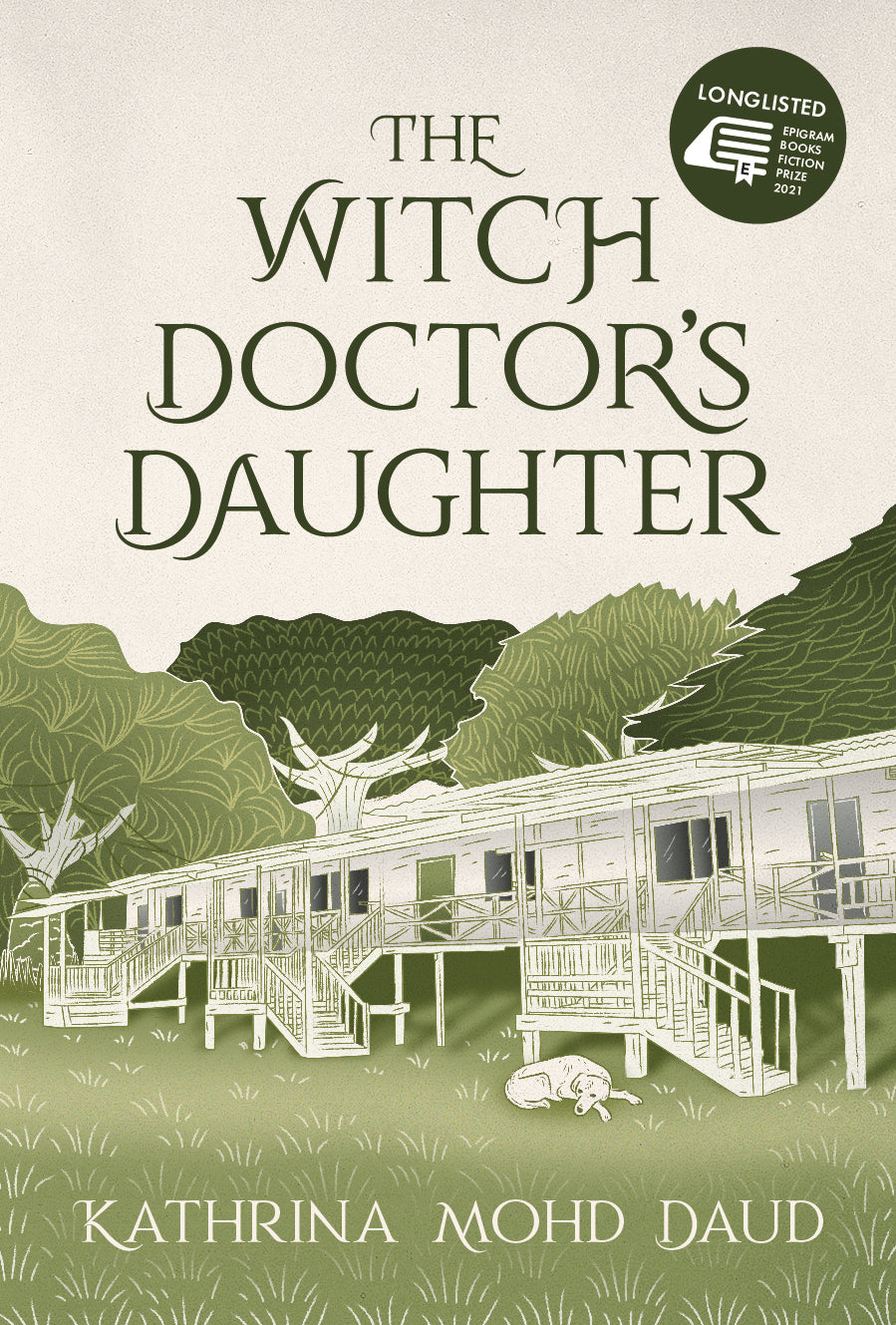 Book cover of The Witch Doctor’s Daughter by Kathrina Mohd Daud