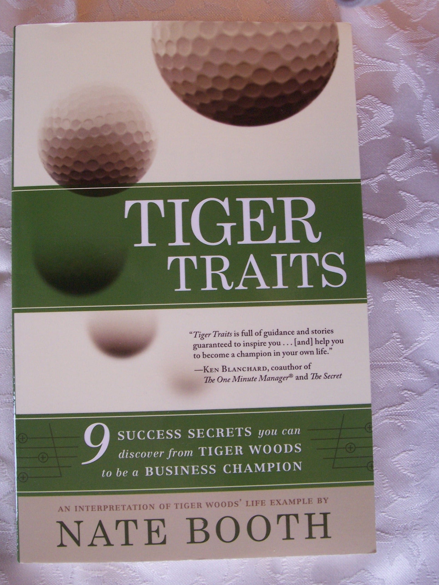 Book cover of Tiger Traits by Nate Booth