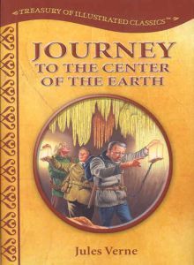 Book cover of Journey To The Center Of The Earth by Jules Verne, Kathleen Rizzi (editor)