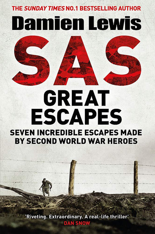 Book cover of Sas Great Escapes by Damien Lewis