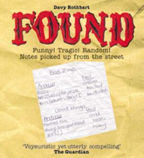 Book cover of Found by Davy Rothbart