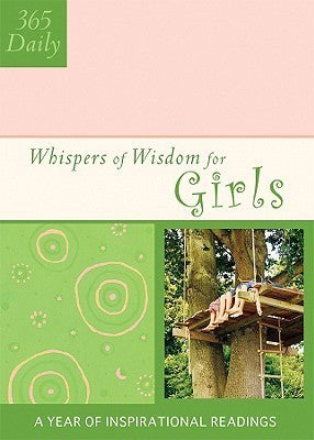 Book cover of Whispers of Wisdom for Girls by Various