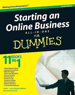 Book cover of Starting An Online Business All-In-One Desk Reference For Dummies by Shannon Belew, Joel Elad