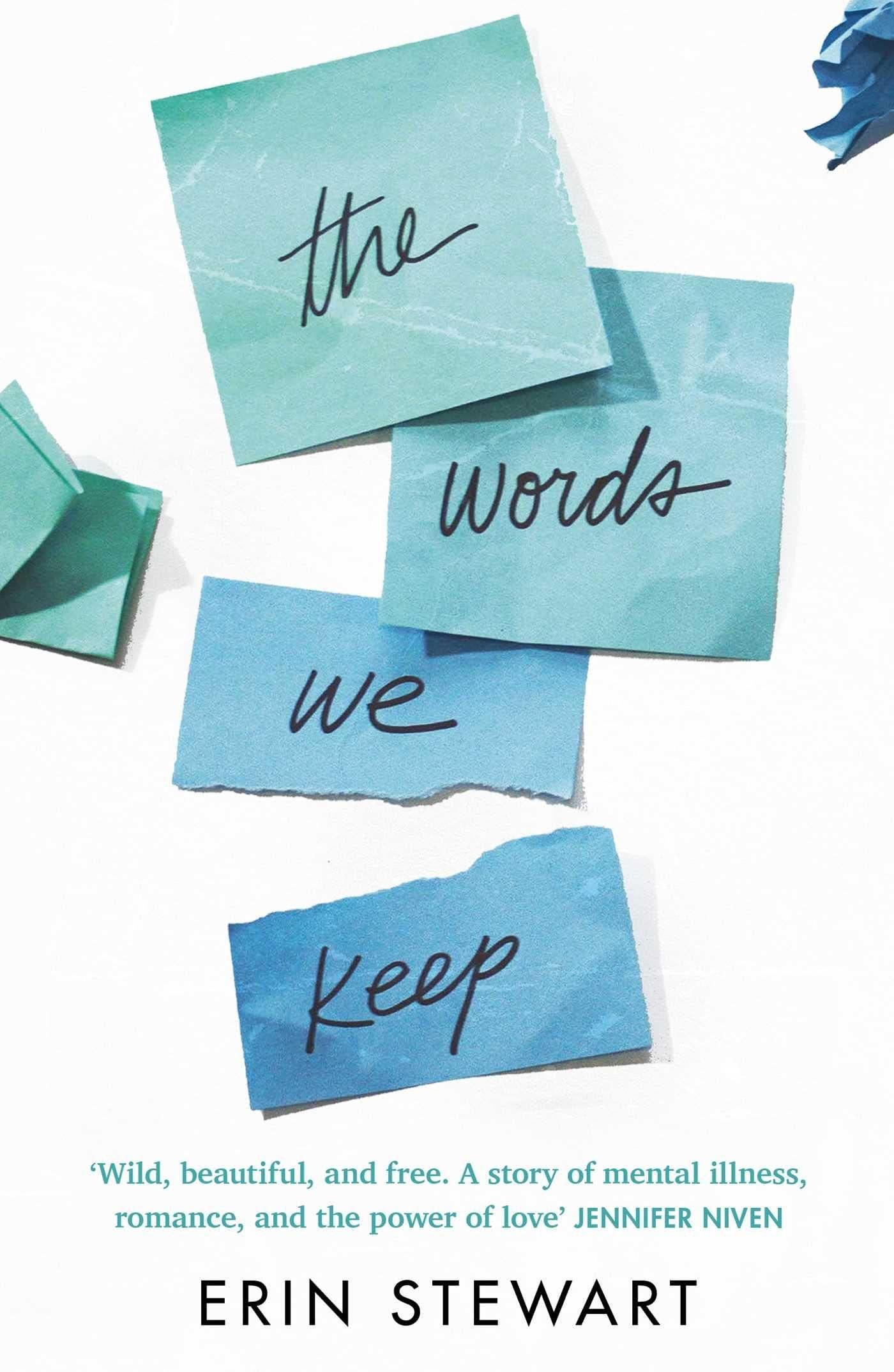 Book cover of The Words We Keep by Erin  Stewart