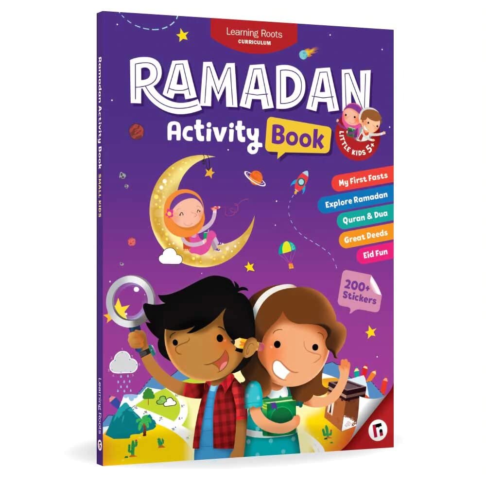 Book cover of Ramadan Activity Book by Learning Roots Curriculum, Soulayman Segor