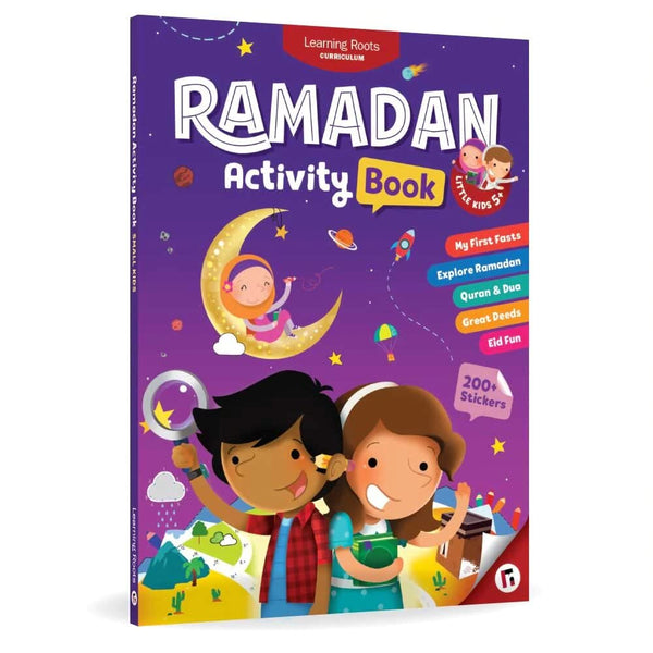 Book cover of Ramadan Activity Book by Learning Roots Curriculum, Soulayman Segor