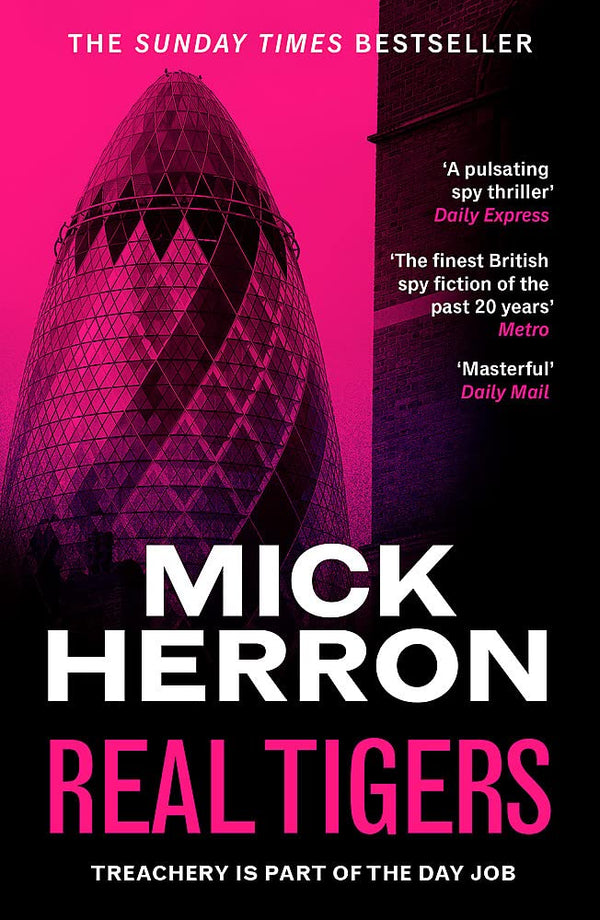 Book cover of Real Tigers by Mick Herron
