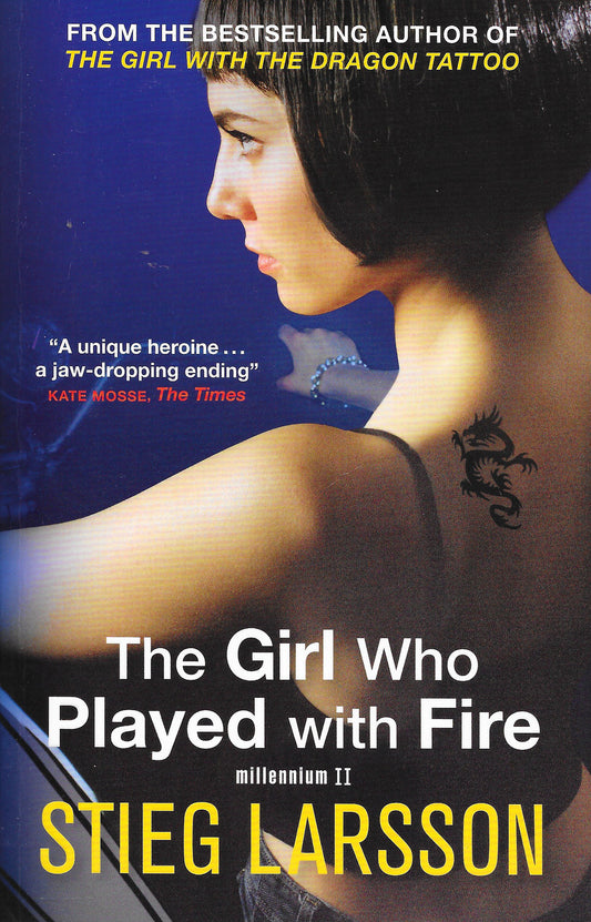 Book cover of The Girl Who Played With Fire by Stieg Larsson, Reg Keeland (Trans.)