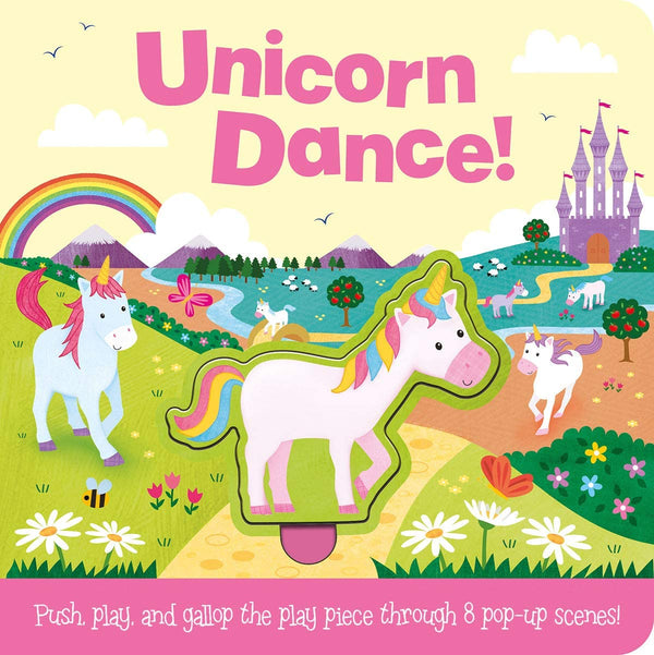 Book cover of Push And Play: Unicorn Dance! by Jenny Copper