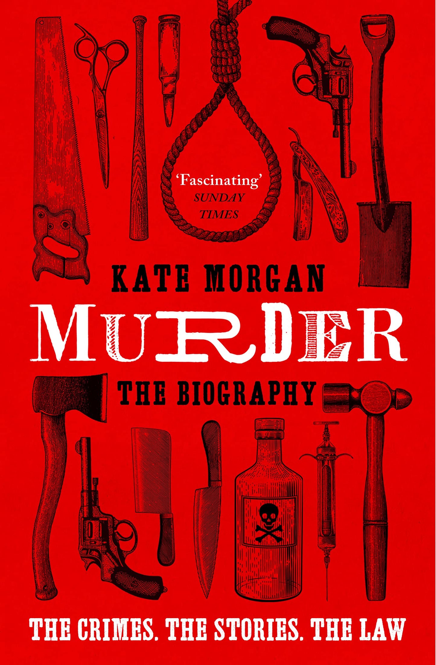 Book cover of Murder: The Biography by Kate Morgan