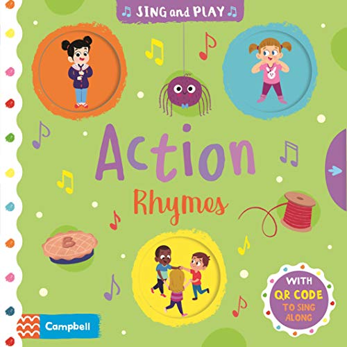 Book cover of Action Rhymes by Campbell