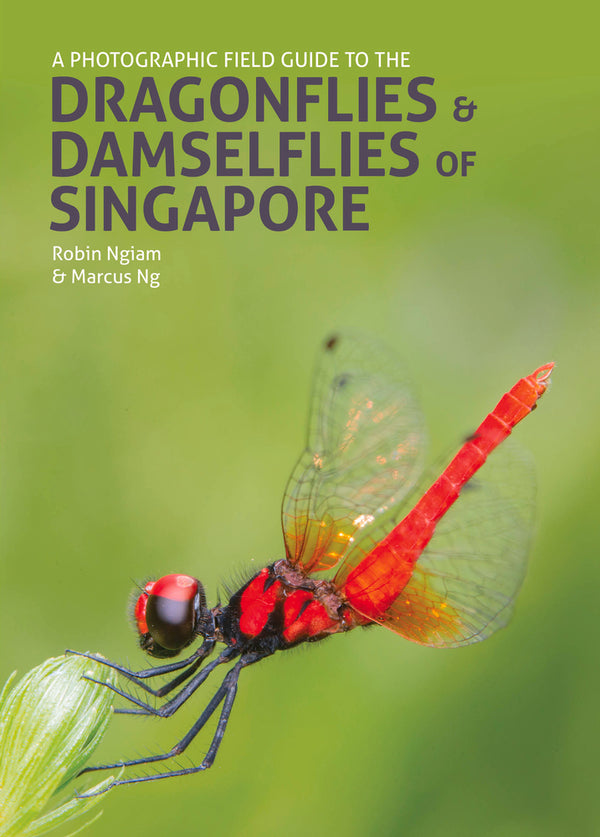 Book cover of A Photographic Field Guide To The Dragonflies & Damselflies Of Singapore by Robin Ngiam