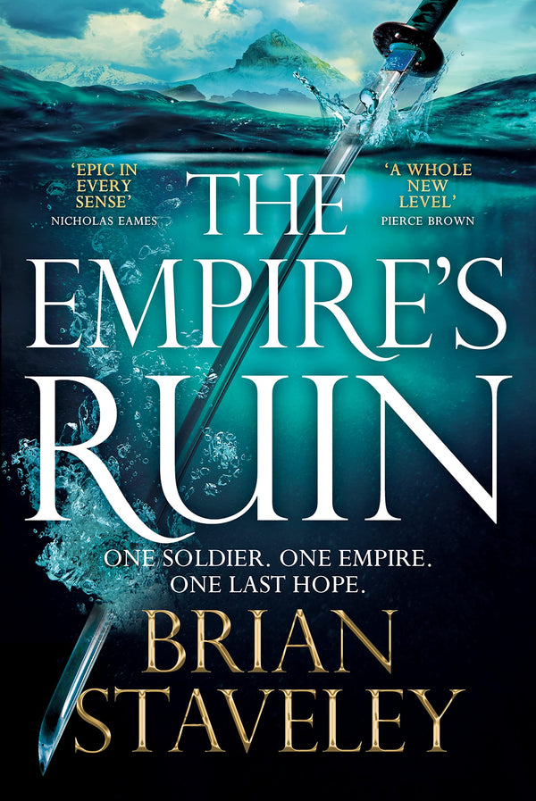 Book cover of The Empire's Ruin by Brian Staveley
