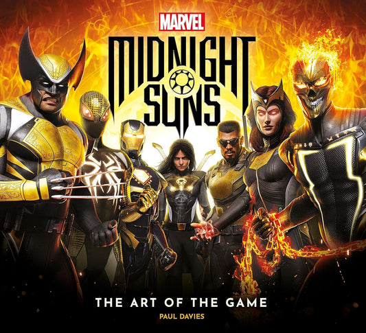 Book cover of Marvel's Midnight Suns - The Art Of The Game by Paul Davies