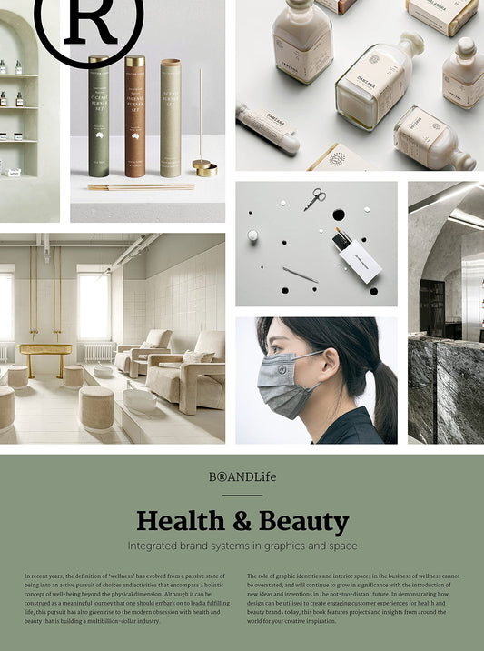 Book cover of Life: Health & Beauty: Integrated Brand Systems in Graphics and Space by Victionary