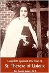Book cover of Complete Spiritual Doctrine of St. Therese of Lisieux by Francois Jamart