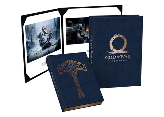 Book cover of The Art Of God Of War Ragnarök by Amy Ratcliffe