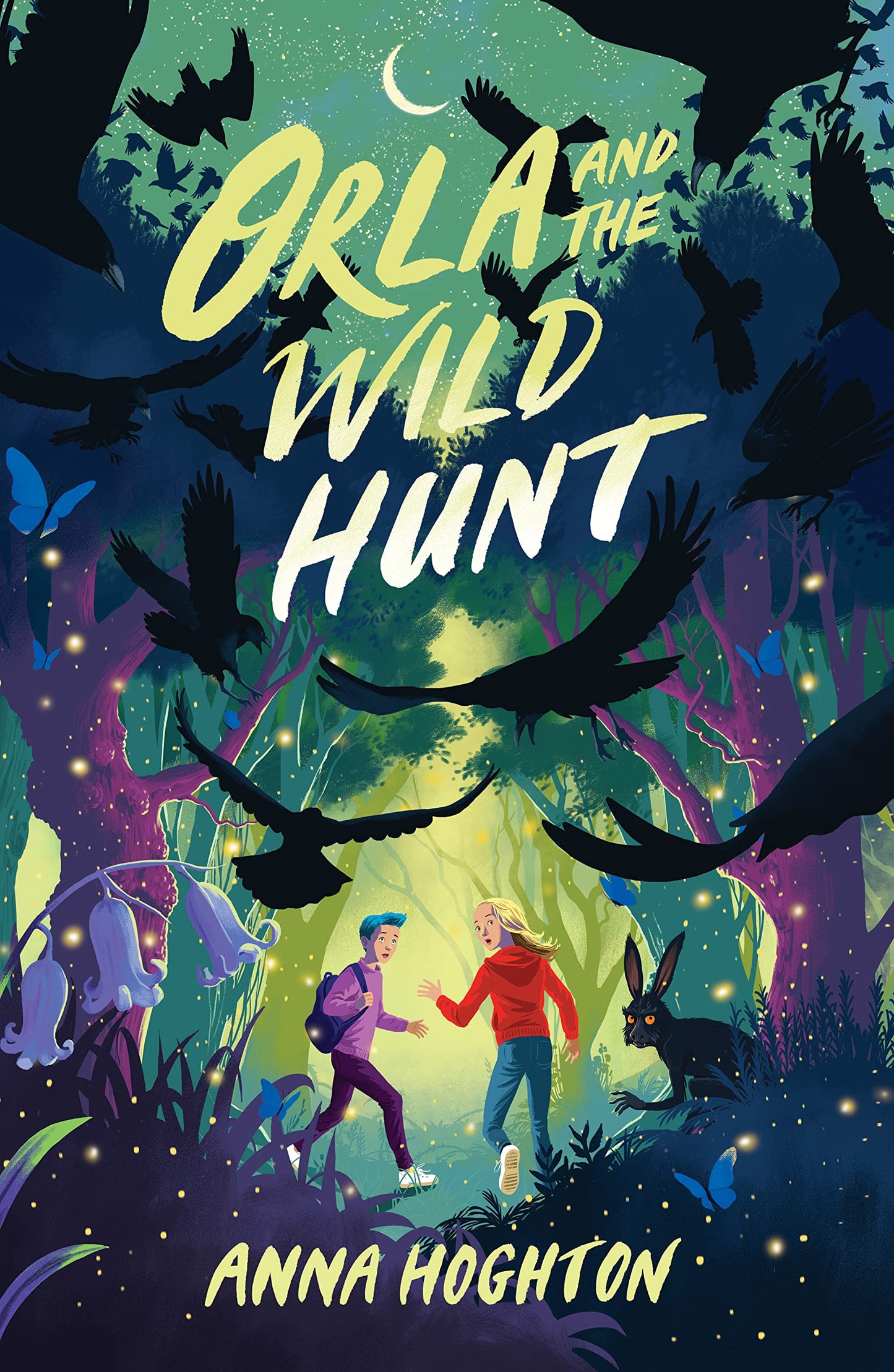 Book cover of Orla And The Wild Hunt by Anna Hoghton