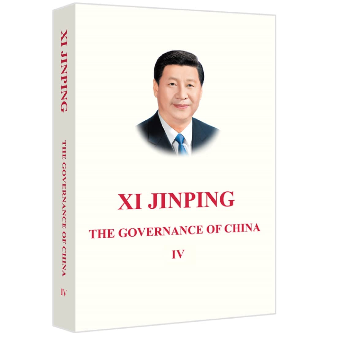 Book cover of Xi Jinping: The Governance of China Volume Four by Xi Jinping