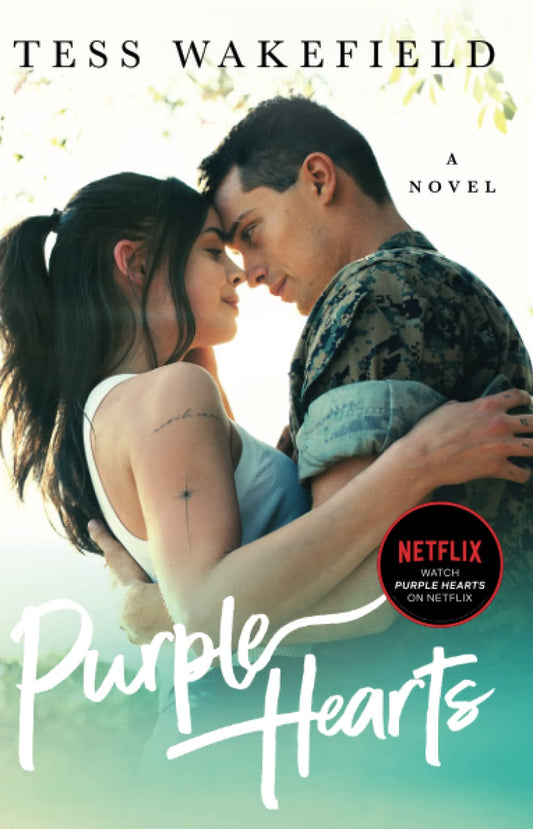 Book cover of Purple Hearts by Tess Wakefield