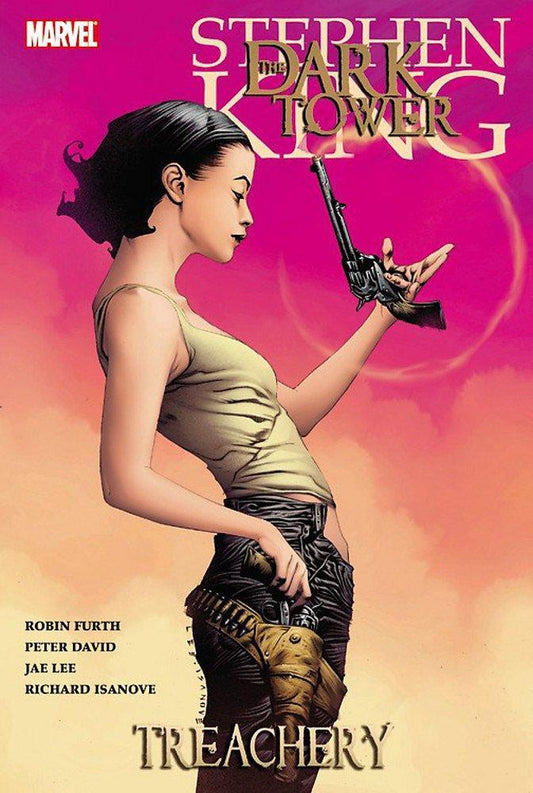 Book cover of Treachery by Robin Furth, Peter David, Jae Lee (Illus.), Richard Isanove (Illus.)