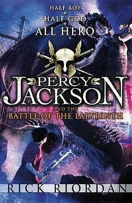 Book cover of Percy Jackson and the Battle of the Labyrinth by Rick Riordan