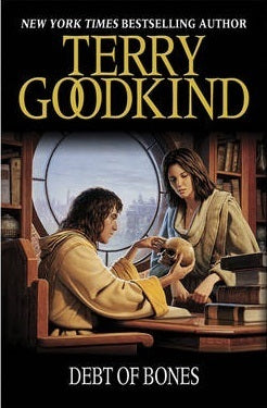 Book cover of Debt Of Bones by Terry Goodkind