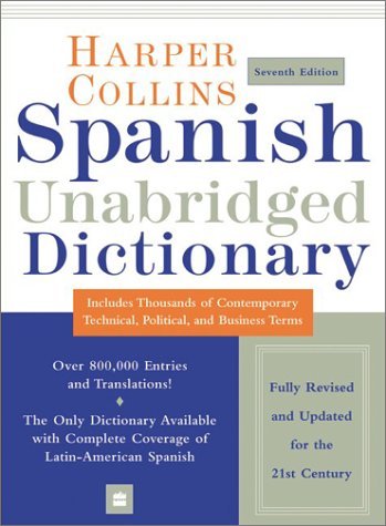 Book cover of HarperCollins Spanish Unabridged Dictionary by HarperCollins
