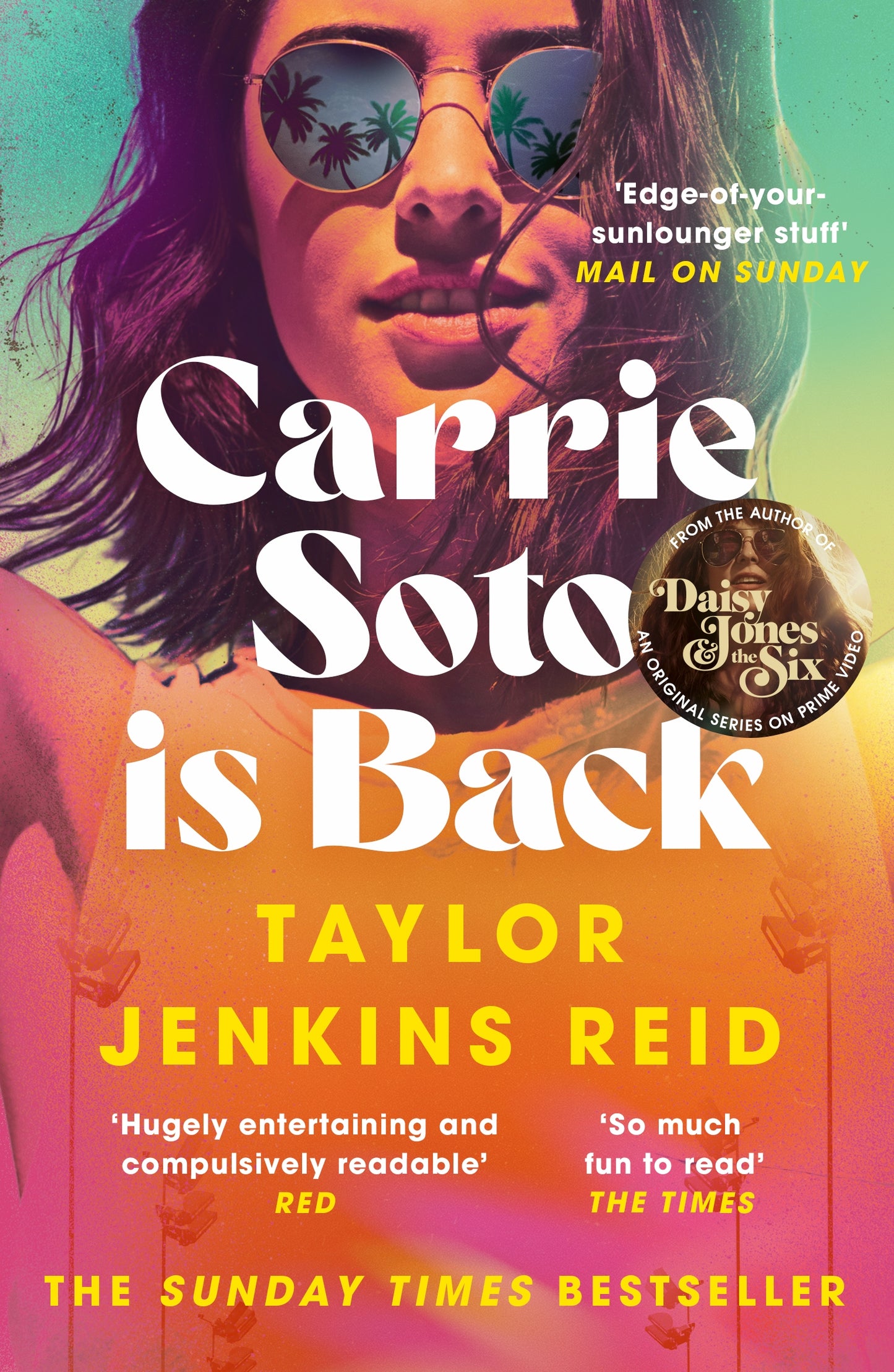 Book cover of Carrie Soto Is Back by Taylor Jenkins Reid