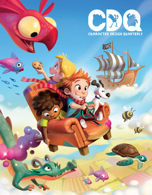 Book cover of Character Design Quarterly 23 by 3dtotal Publishing (Ed.)