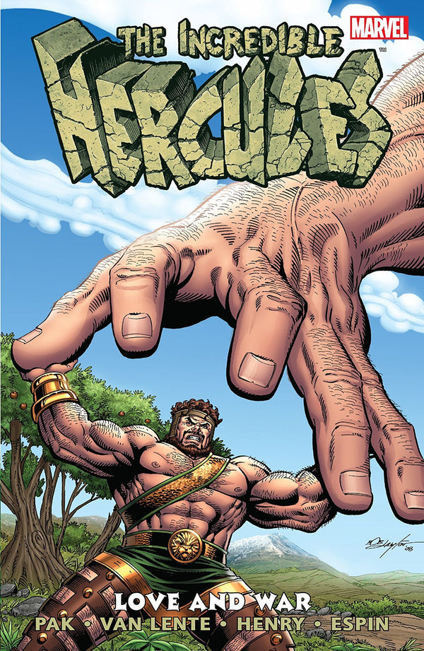 Book cover of The Incredible Hercules, Vol. 3: Love And War by Fred Van Lente (Writer), Clayton Henry (Illus.), Salvador Espin (Illus.)