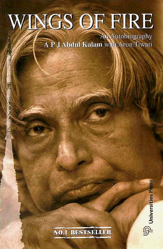Book cover of Wings Of Fire: An Autobiography by A.P.J. Abdul Kalam, Arun Tiwari (Contrib.)