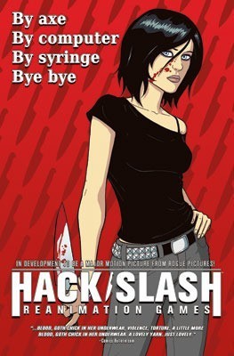 Book cover of Hack/Slash Volume 5: Reanimation Games by Tim Seeley, Emily  Stone (Illus.)
