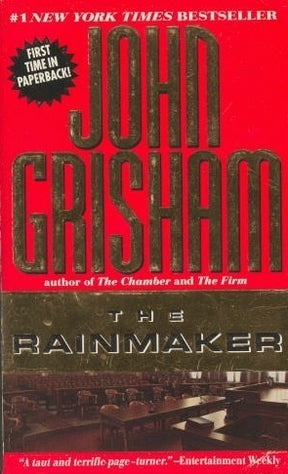 Book cover of The Rainmaker by John Grisham