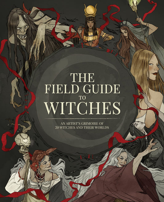 Book cover of The Field Guide to Witches: An Artist’s Grimoire of 20 Witches and Their Worlds by 3dtotal Publishing (editor)