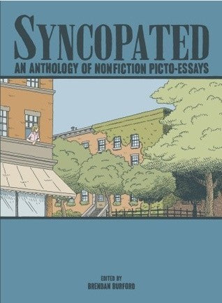 Book cover of Syncopated: An Anthology Of Nonfiction Picto-Essays by Brendan Burford (Ed.)