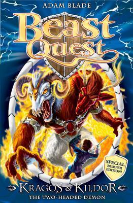 Book cover of Kragos and Kildor the Two-Headed Demon by Adam Blade