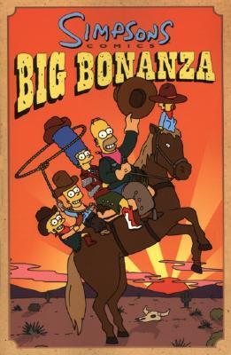 Book cover of Simpson's Big Bonanza by Matt Groening