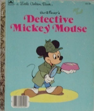Book cover of Detective Mickey Mouse by Walt Disney Company