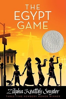Book cover of The Egypt Game by Zilpha Keatley Snyder