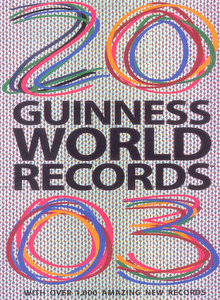Book cover of Guinness World Records 2003 by Guinness World Records