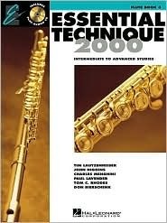 Book cover of Essential Technique Band With Eei: Flute (Essential Elements Method) (Essential Techniques 2000) by Various