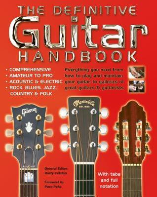 Book cover of Definitive Guitar Handbook by Rusty Cutchin, Cliff Douse