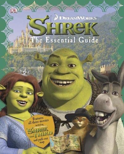 Book cover of Shrek Essential Guide by Dorling Kindersley