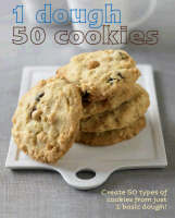 Book cover of 1 Dough 50 Cookies by Linda Doeser