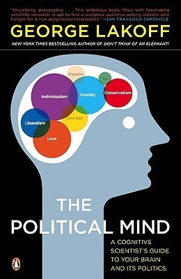 Book cover of The Political Mind: A Cognitive Scientist's Guide to Your Brain and Its Politics by George Lakoff